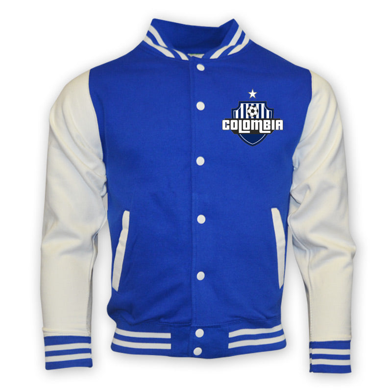 Colombia College Baseball Jacket (blue)_0
