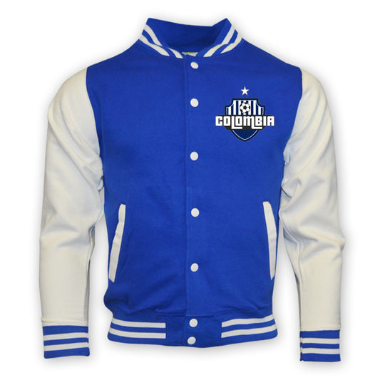 Colombia College Baseball Jacket (blue)_0