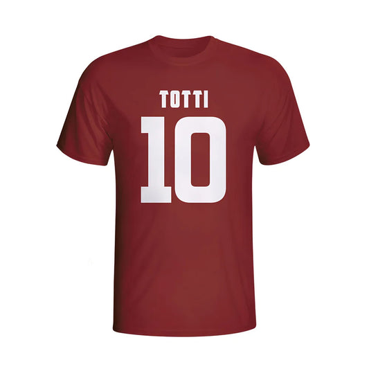 Francesco Totti Roma Hero T-shirt (maroon)_0