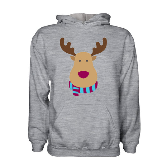 Aston Villa Rudolph Supporters Hoody (grey) - Kids_0