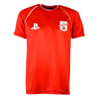 Playstation Tee Red Polyester_0