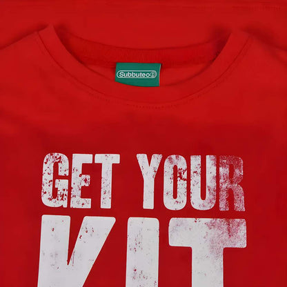 Subbuteo Get Your Kit Off T-Shirt - Red_1