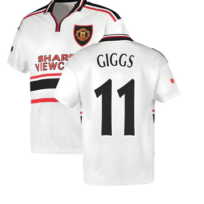 1999 Manchester United Away Football Shirt (GIGGS 11)_4