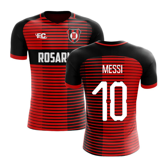 2018-2019 Newells Old Boys Fans Culture Home Concept Shirt (Messi 10)_3