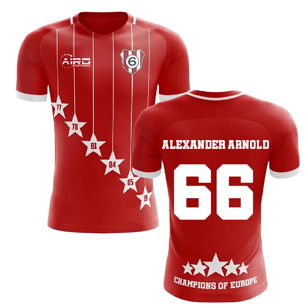 2025-2026 Liverpool 6 Time Champions Concept Football Shirt (Alexander Arnold 66)_3