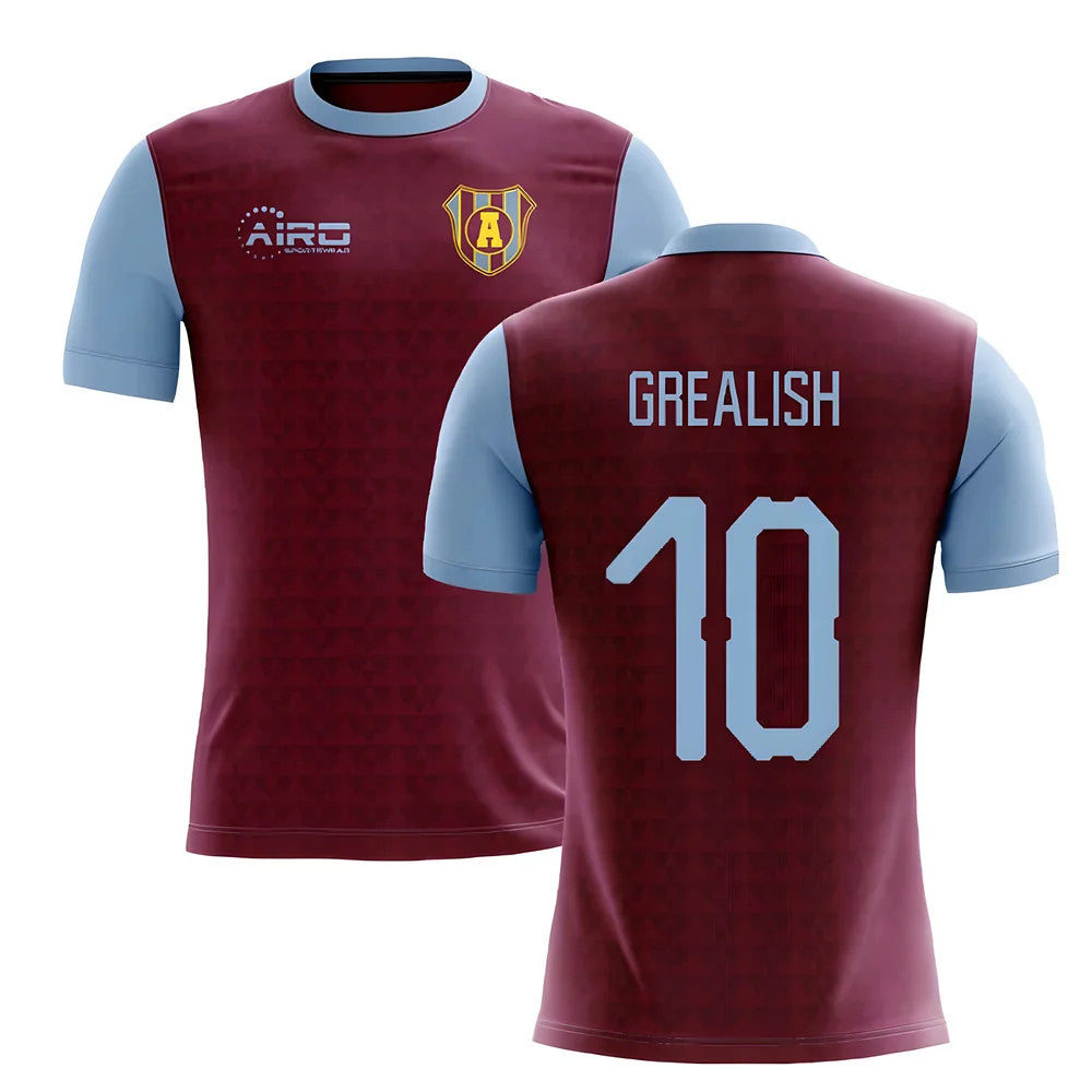 2025-2026 Villa Home Concept Football Shirt (Grealish 10)_3