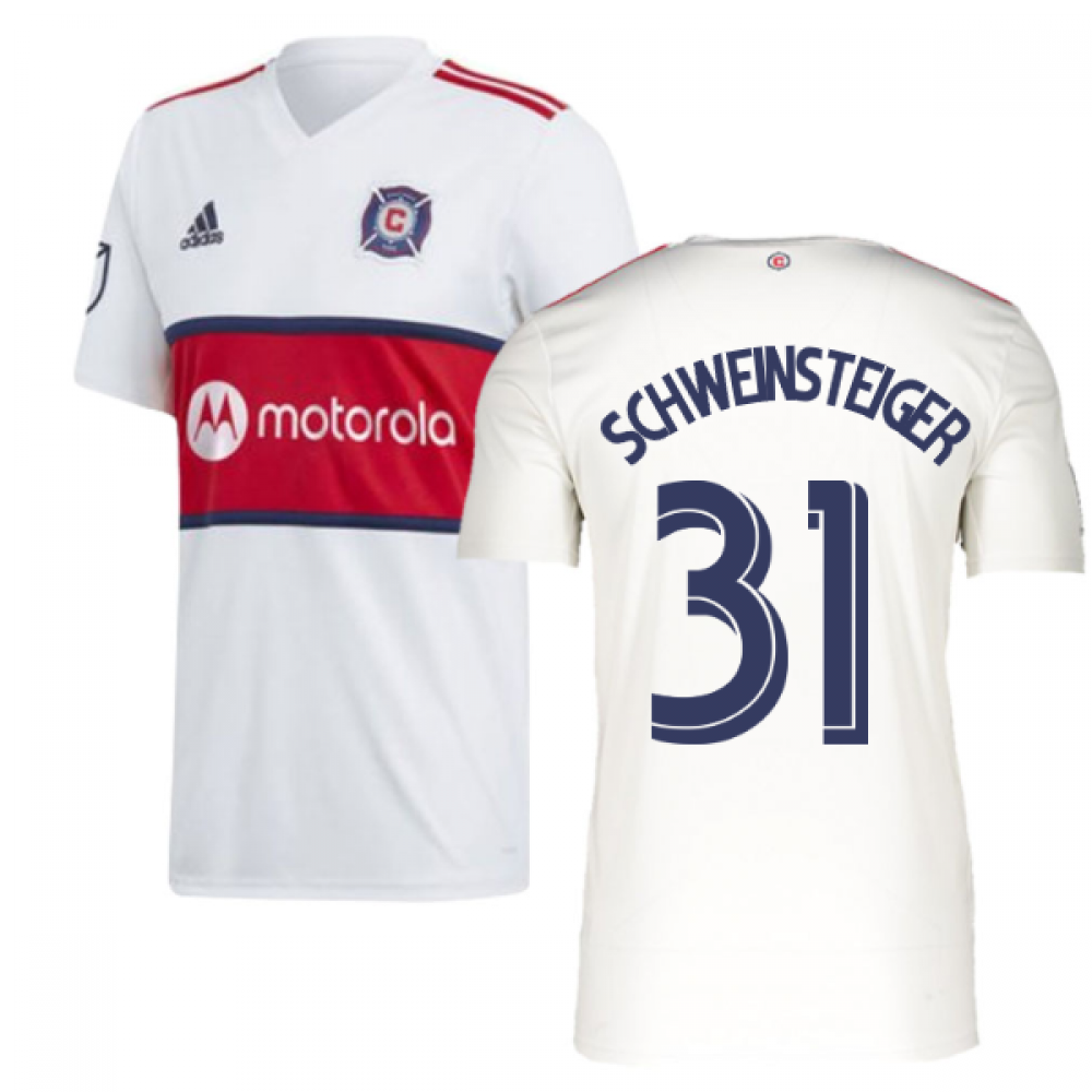 2019 Chicago Fire Adidas Away Football Shirt (SCHWEINSTEIGER 31)_5