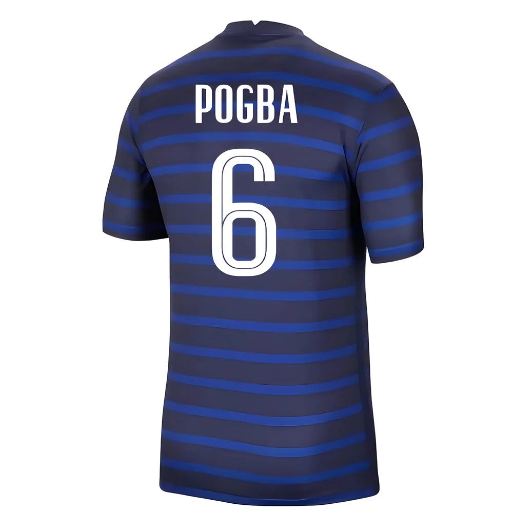 2020-2021 France Home Nike Football Shirt (POGBA 6)_3