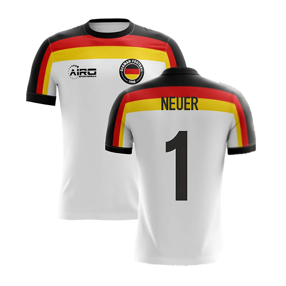2025-2026 Germany Home Concept Football Shirt (Neuer 1) - Kids_4