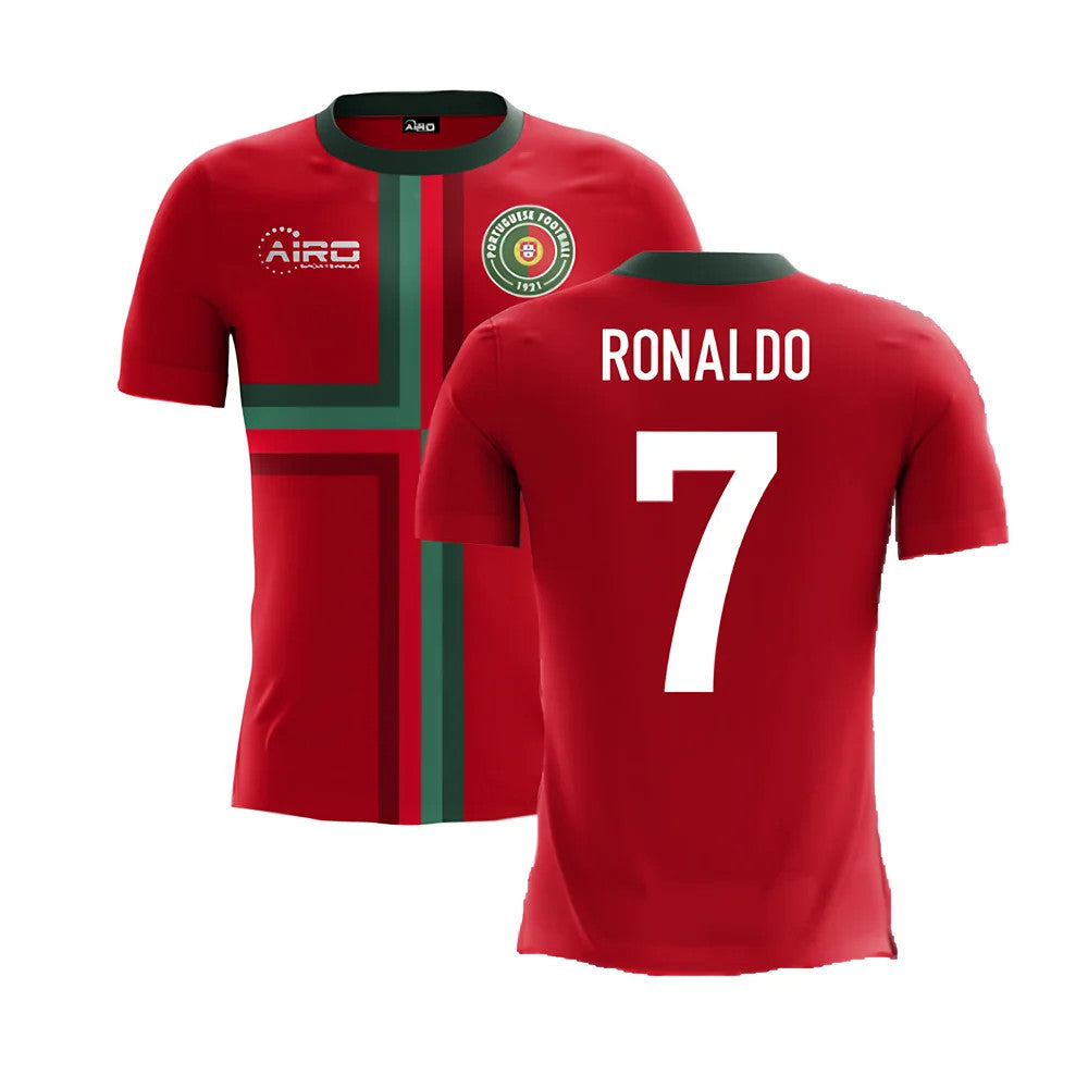 2025-2026 Portugal Airo Concept Home Shirt (Ronaldo 7) - Kids_4