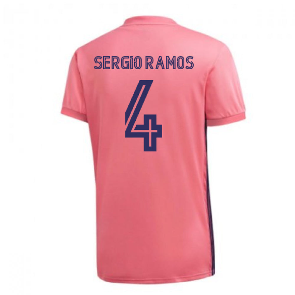 2020-2021 Real Madrid Adidas Away Football Shirt (SERGIO RAMOS 4)_3