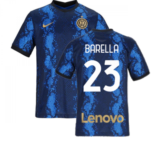 2021-2022 Inter Milan Home Shirt (Kids) (BARELLA 23)_4