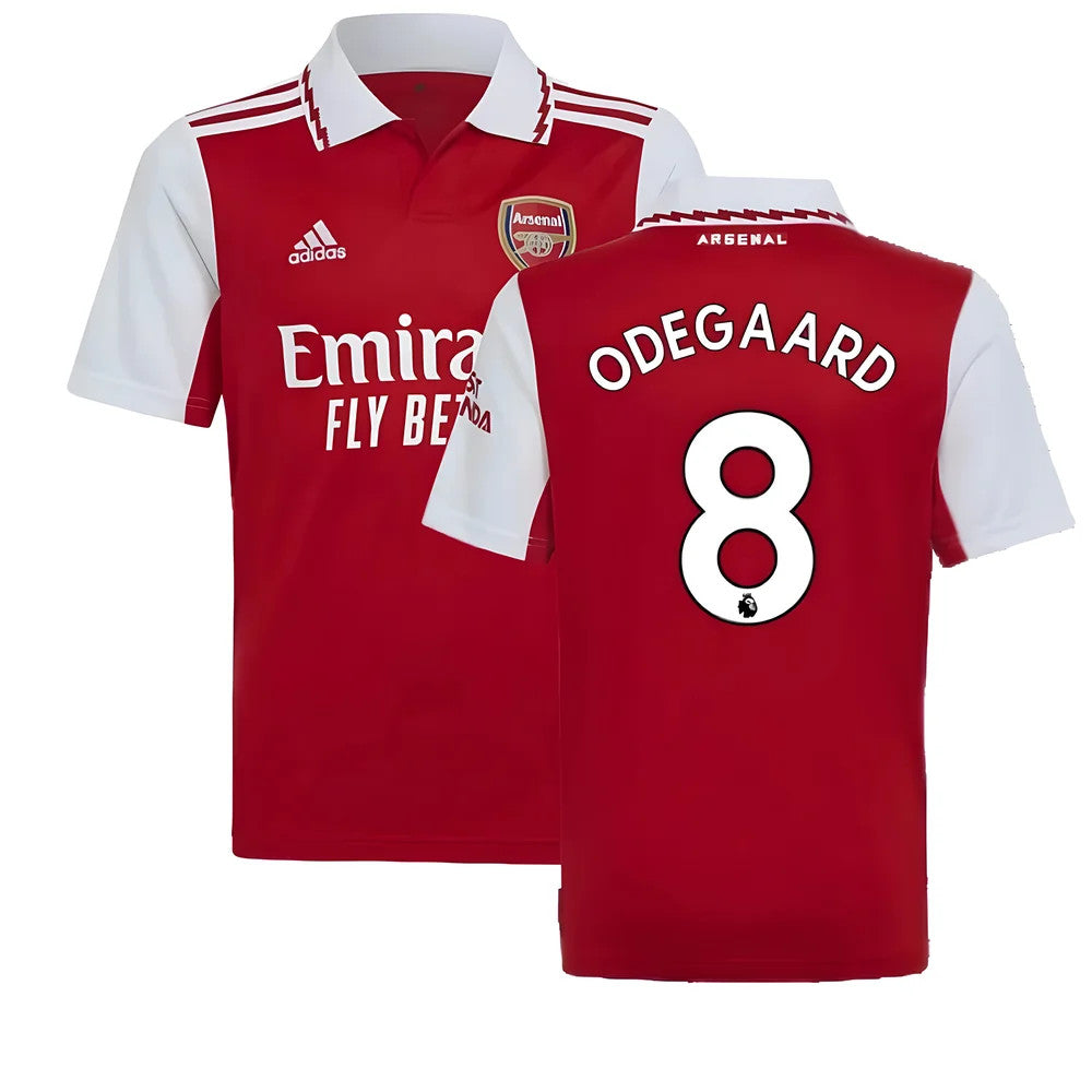 2022-2023 Arsenal Home Shirt (Kids) (ODEGAARD 8)_4