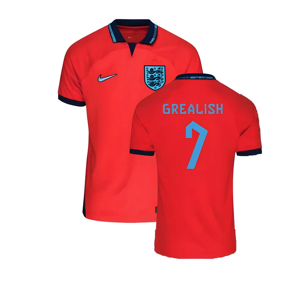 2022-2023 England Away Shirt (Kids) (Grealish 7)_4