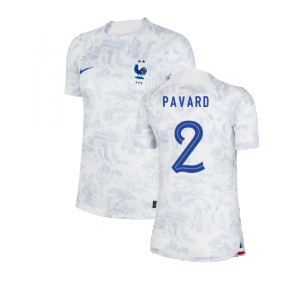 2022-2023 France Away Shirt (Ladies) (Pavard 2)_4