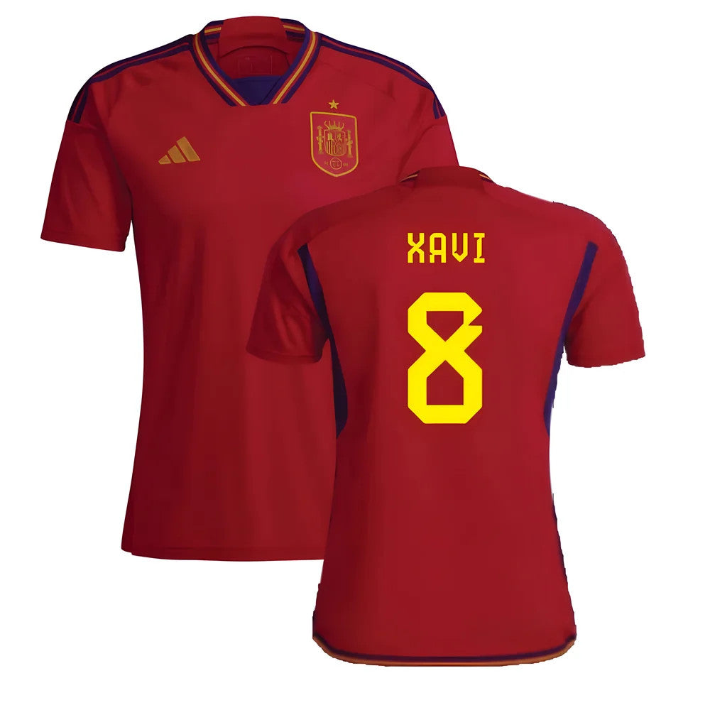 2022-2023 Spain Home Shirt (XAVI 8)_4