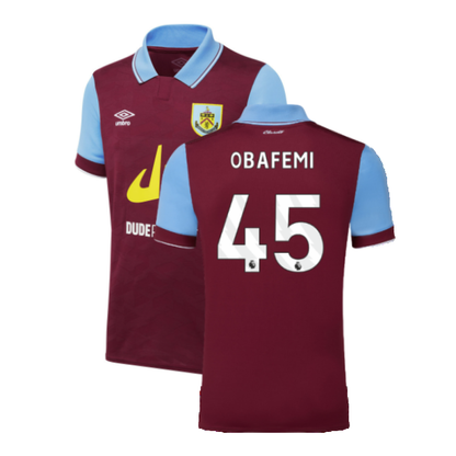 2023-2024 Burnley Home Shirt (Kids) (OBAFEMI 45)_4