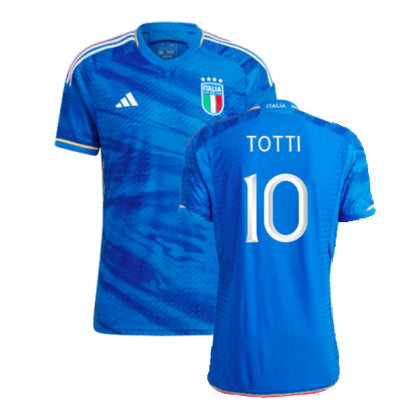 2023-2024 Italy Authentic Home Shirt (TOTTI 10)_4