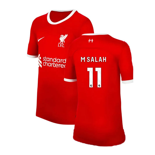 2023-2024 Liverpool Home Shirt (Kids) (M Salah 11)_4