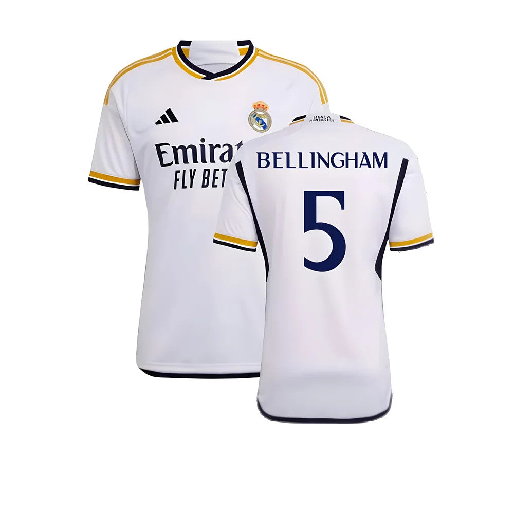 2023-2024 Real Madrid Home Shirt (Bellingham 5)_4