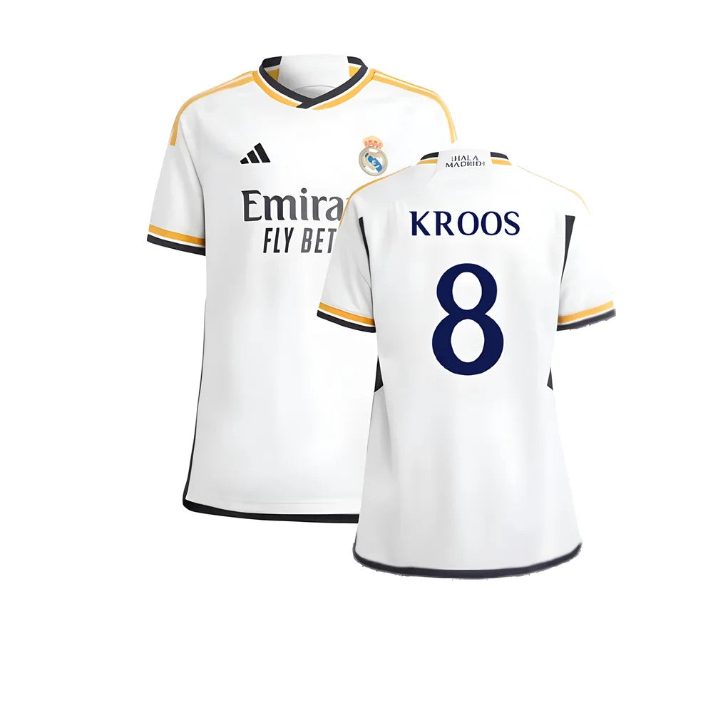 2023-2024 Real Madrid Home Shirt (Kids) (Kroos 8)_4