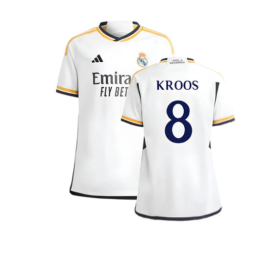 2023-2024 Real Madrid Home Shirt (Kids) (Kroos 8)_4