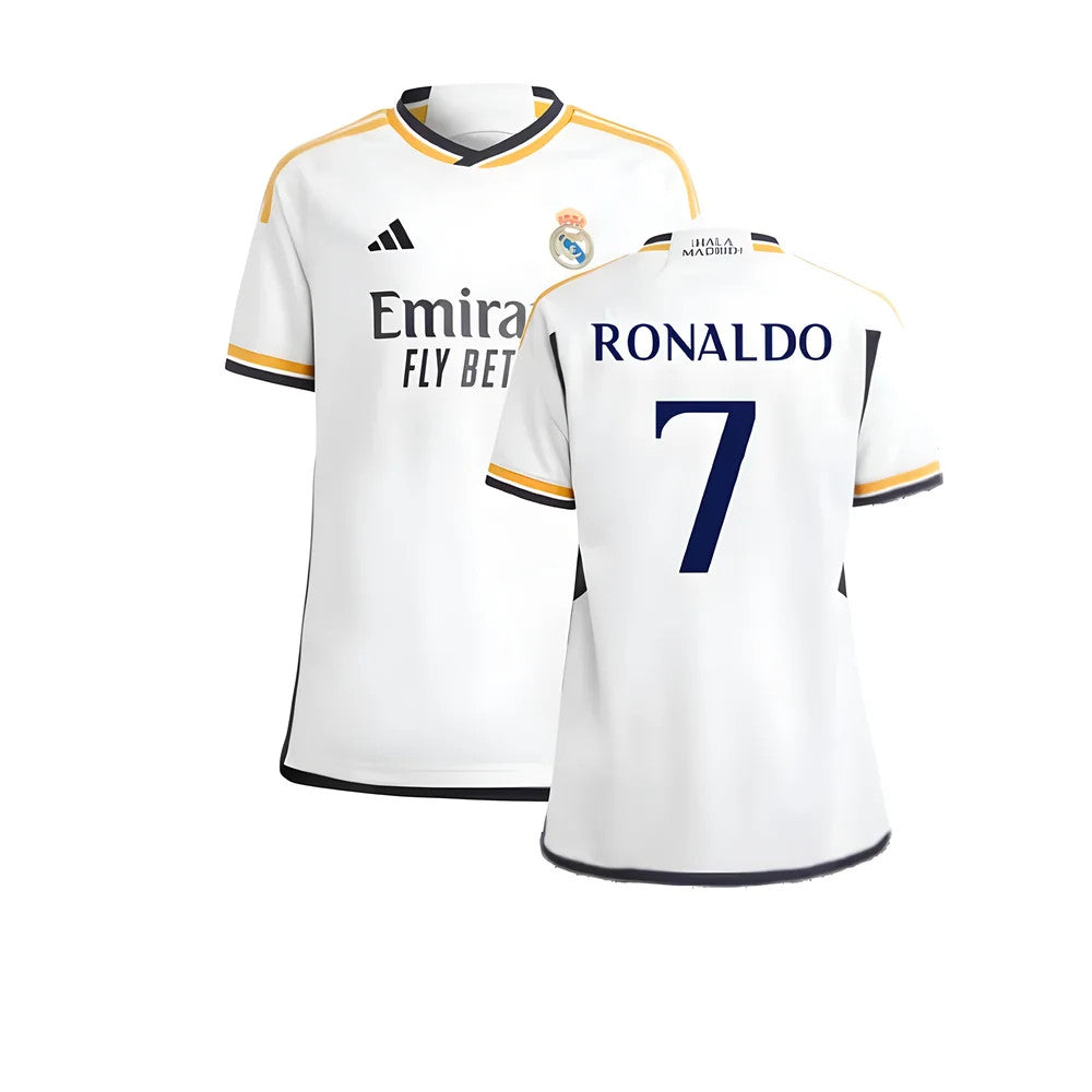 2023-2024 Real Madrid Home Shirt (Kids) (Ronaldo 7)_4