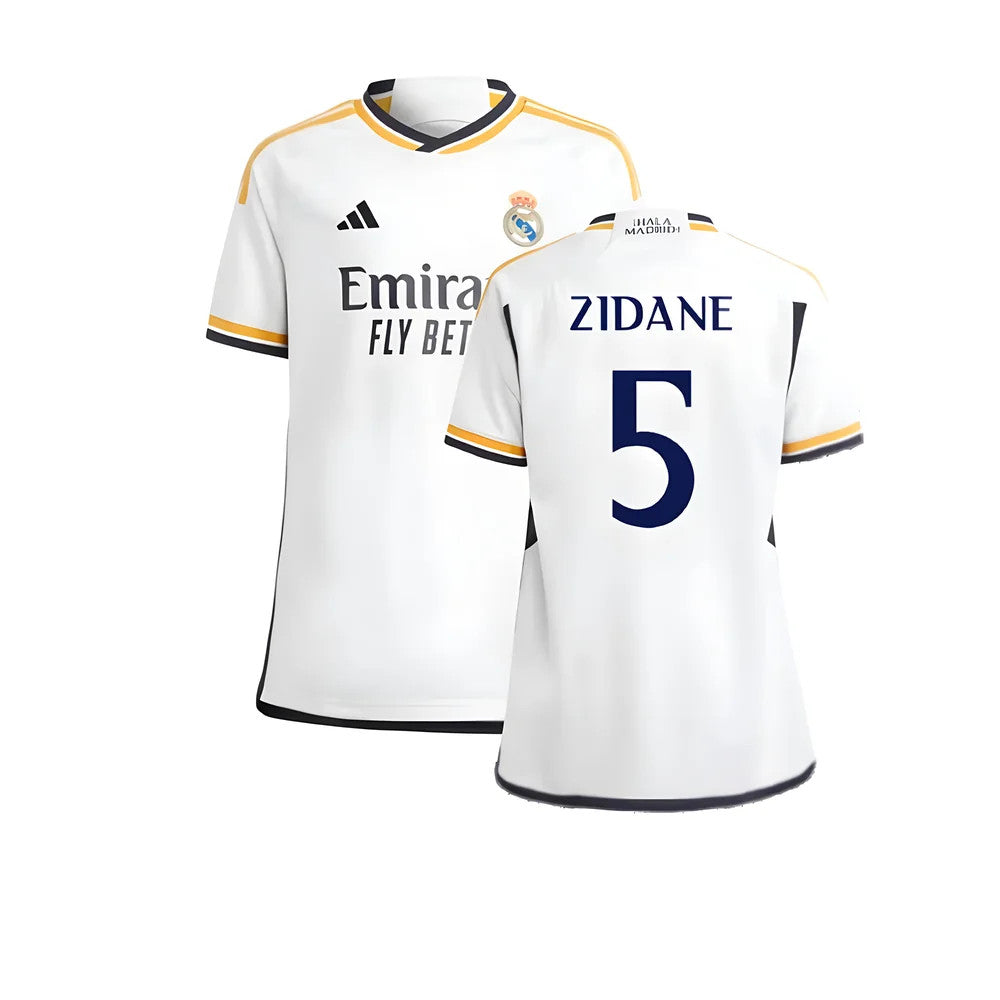 2023-2024 Real Madrid Home Shirt (Kids) (Zidane 5)_4