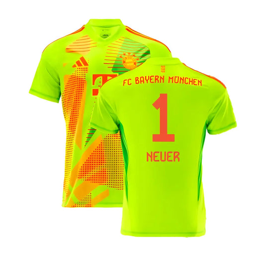 2024-2025 Bayern Munich Home Goalkeeper Shirt (Yellow) (Neuer 1)_4