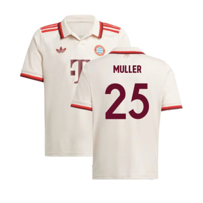 2024-2025 Bayern Munich Third Shirt (Kids) (Muller 25)_4