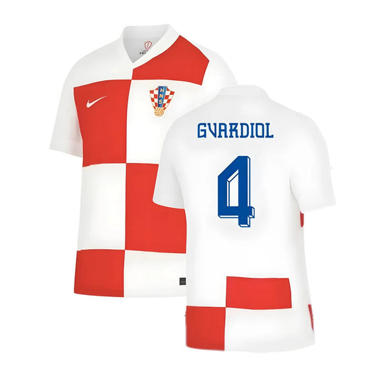 2024-2025 Croatia Home Shirt (Gvardiol 4)_4