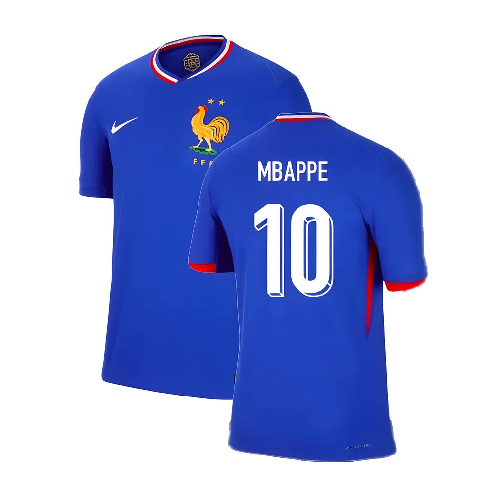 2024-2025 France Dri-FIT ADV Match Home Shirt (Mbappe 10)_4