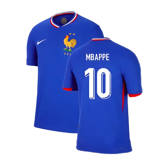 2024-2025 France Dri-FIT ADV Match Home Shirt (Mbappe 10)_4