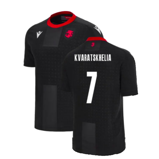 2024-2025 Georgia Away Shirt (Kids) (Kvaratskhelia 7)_4