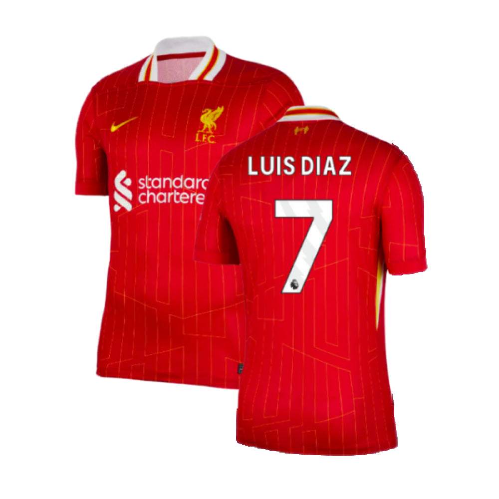 2024-2025 Liverpool Home Shirt (Luis Diaz 7)_4