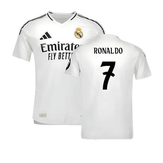 2024-2025 Real Madrid Authentic Home Shirt (Ronaldo 7)_4