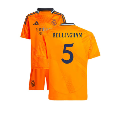 2024-2025 Real Madrid Away Mini Kit (Bellingham 5)_5