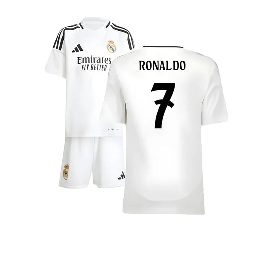2024-2025 Real Madrid Home Mini Kit (Ronaldo 7)_4