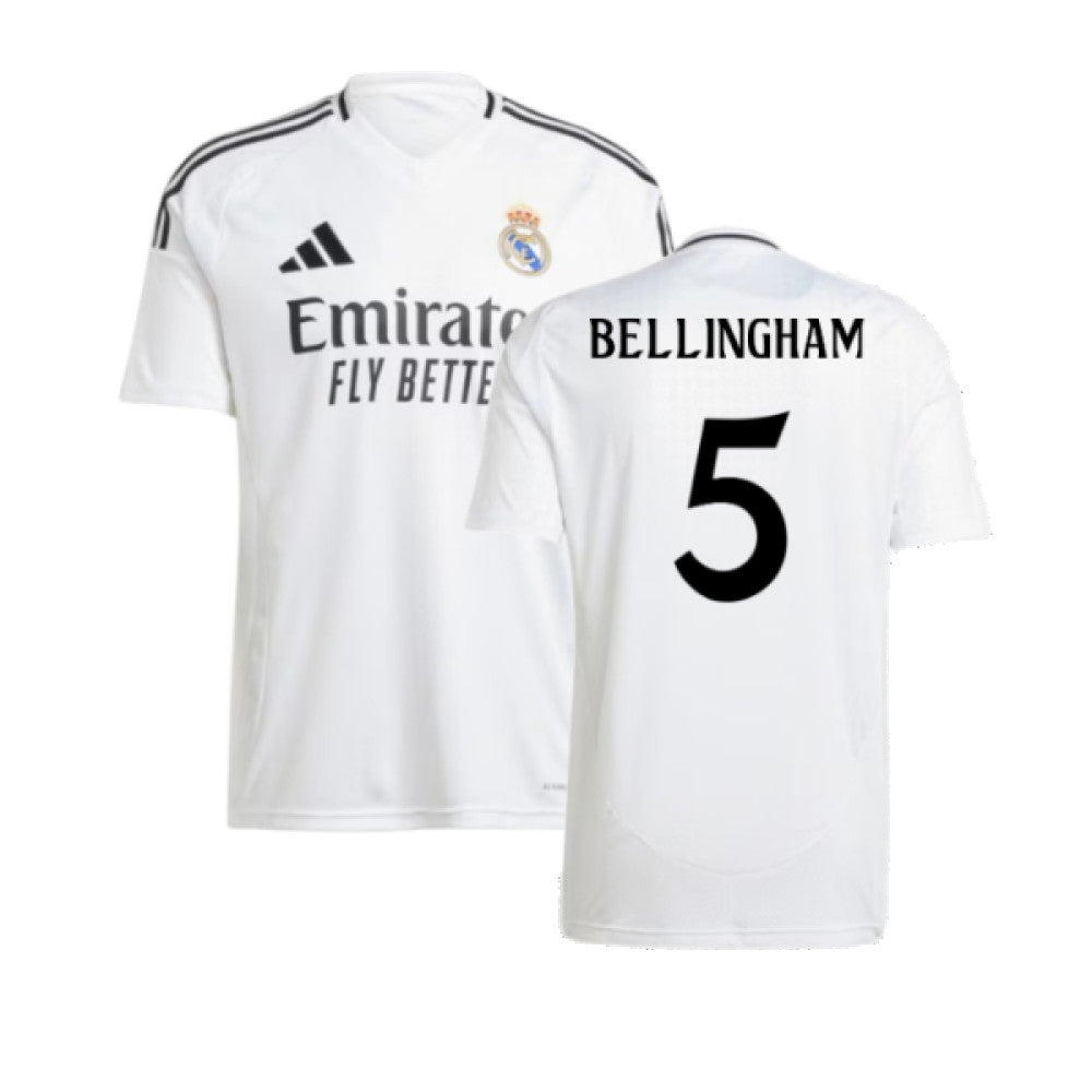 2024-2025 Real Madrid Home Shirt (Bellingham 5)_4