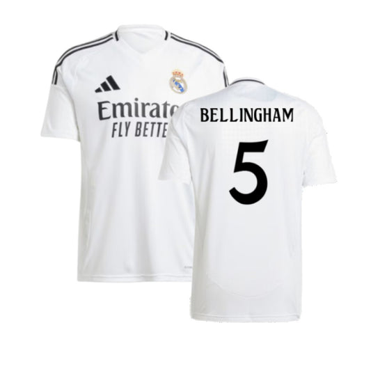 2024-2025 Real Madrid Home Shirt (Bellingham 5)_4