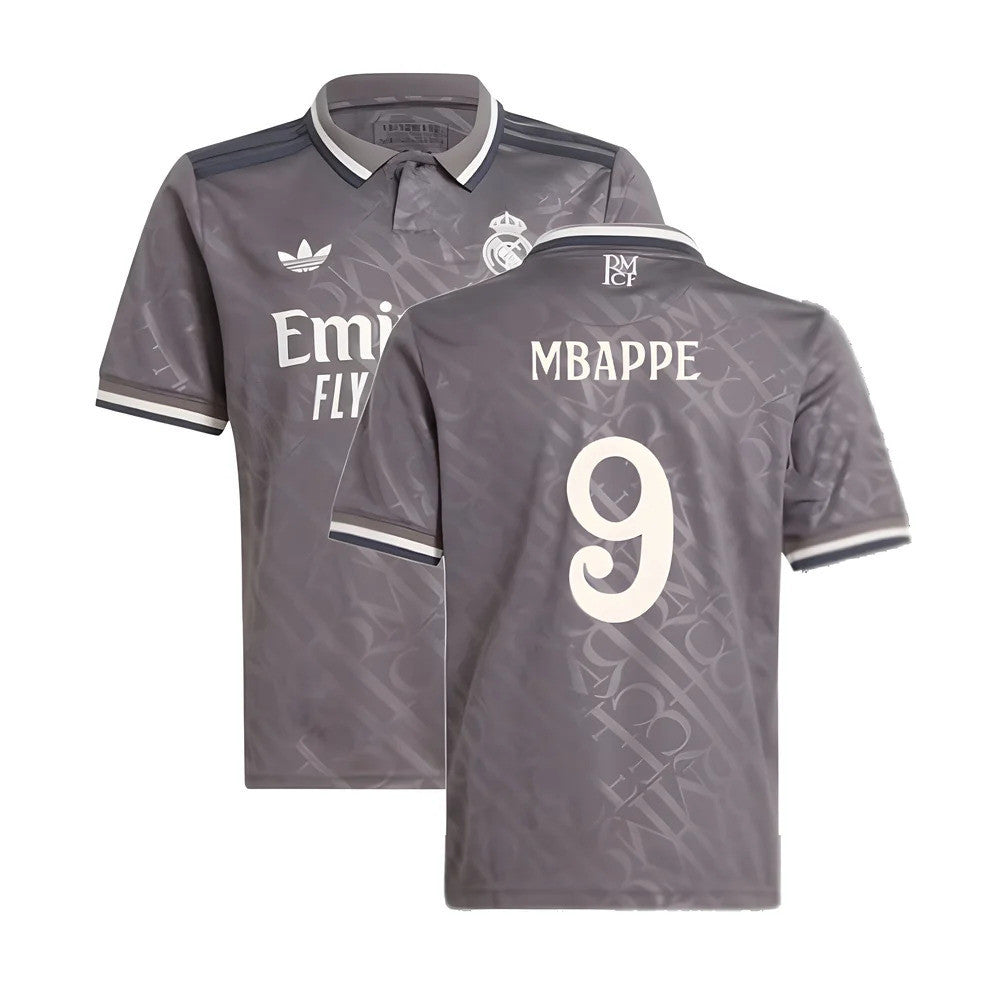 2024-2025 Real Madrid Third Shirt (Kids) (Mbappe 9)_4