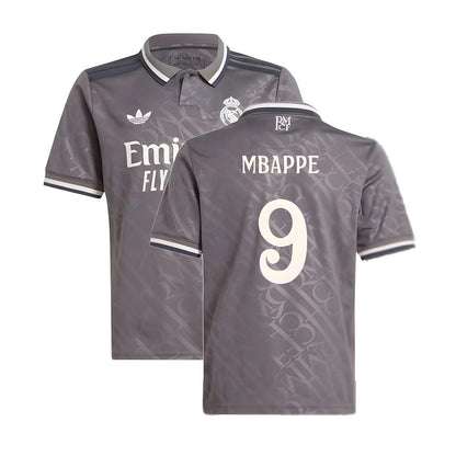 2024-2025 Real Madrid Third Shirt (Kids) (Mbappe 9)_4