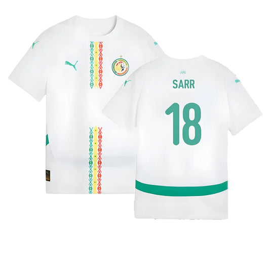2024-2025 Senegal Home Shirt (Kids) (Sarr 18)_2