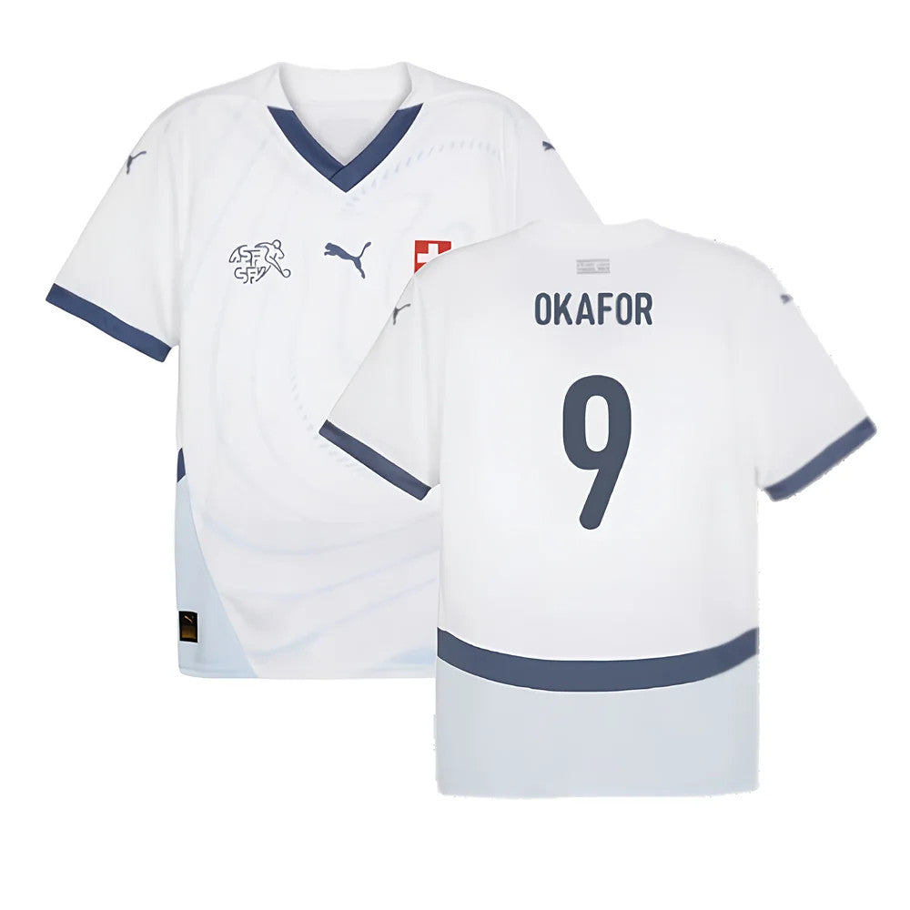 2024-2025 Switzerland Away Shirt (Okafor 9)_4
