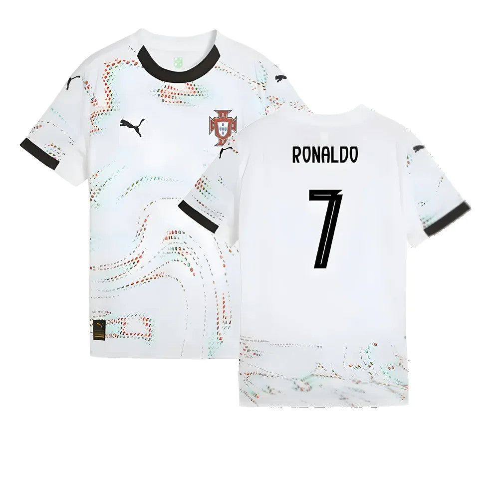 2025-2026 Portugal Away Shirt (Kids) (Ronaldo 7)_4