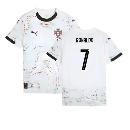2025-2026 Portugal Away Shirt (Kids) (Ronaldo 7)_4