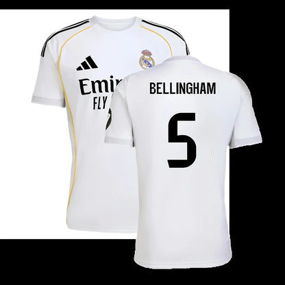 2025-2026 Real Madrid Home Shirt (Bellingham 5)_5