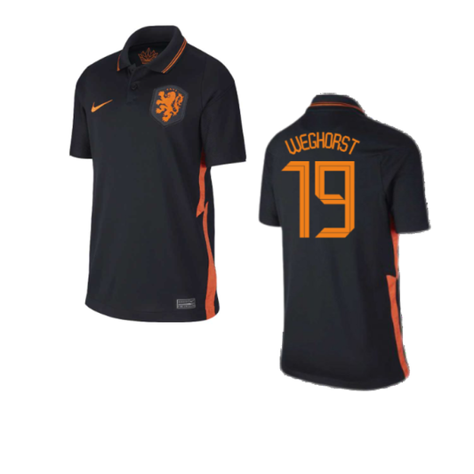 2020-2021 Holland Away Nike Football Shirt (Kids) (WEGHORST 19)_4