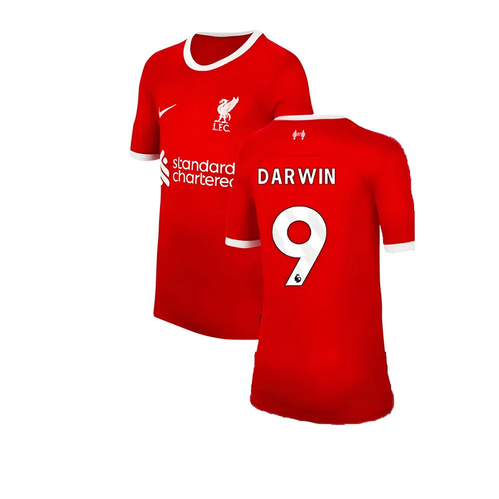 2023-2024 Liverpool Home Shirt (Kids) (Darwin 9)_4