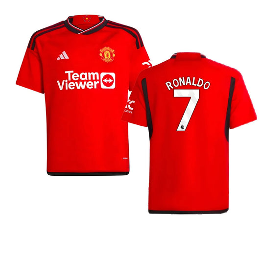 2023-2024 Man Utd Home Shirt (Kids) (Ronaldo 7)_4